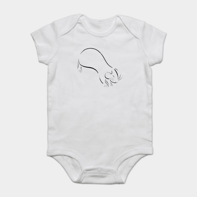 Guinea Pig Baby Bodysuit by DeguArts